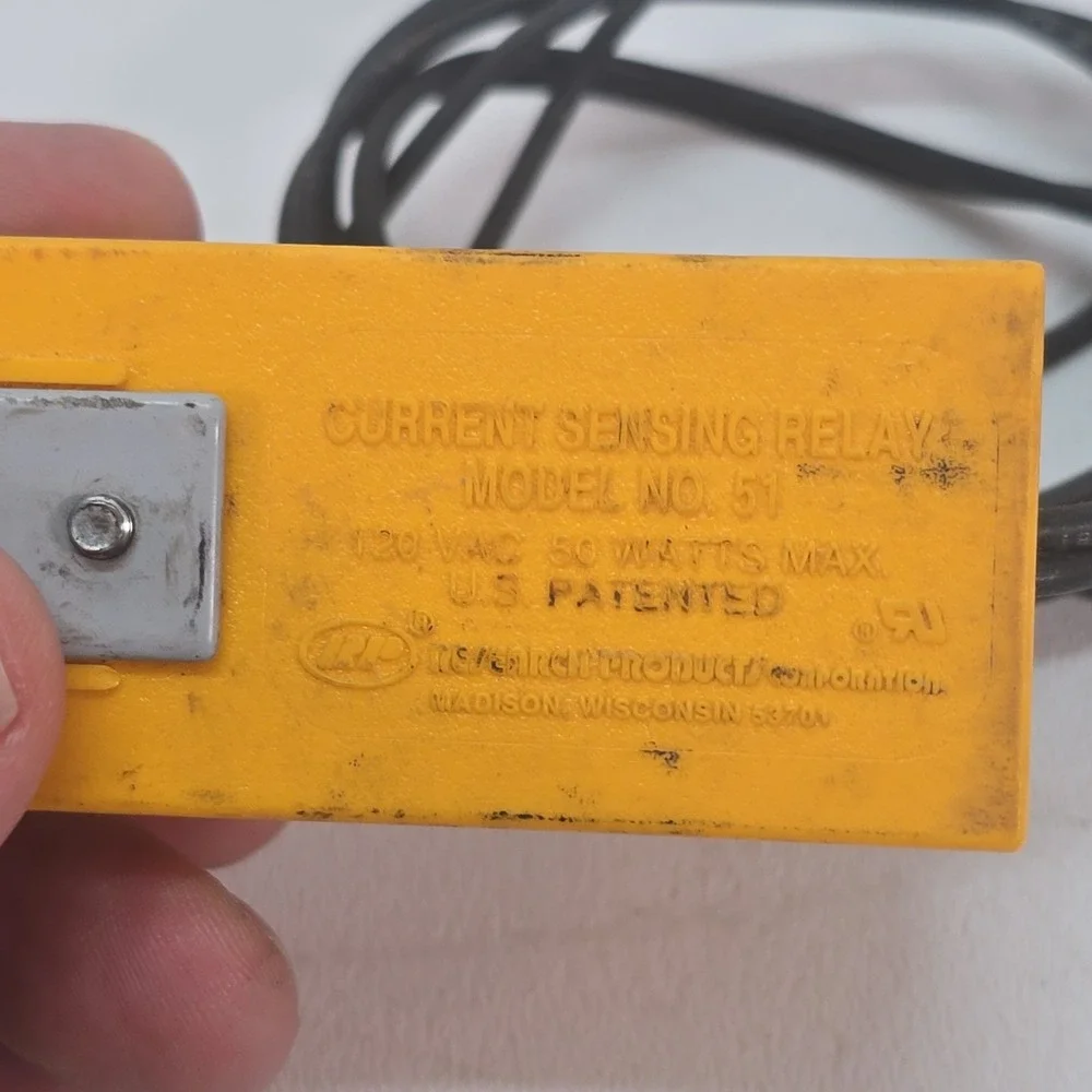 Aprilaire/Research Products Model No. 51 Current Sensing Relay 120VAC 50 W‎
